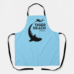 Tauchen von Haifischen am Tiger Beach Schürze