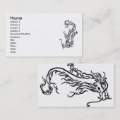 Tauchen-Wirtschaftskarte Visitenkarte (Vorne/Hinten)