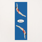 Tauchen Yogamatte (Vorderseite)