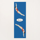 Tauchen Yogamatte (Rückseite)