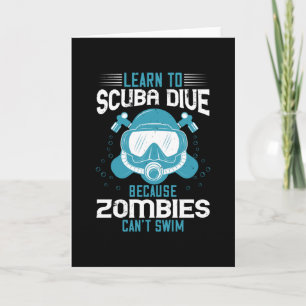 Tauchen - Zombies können nicht schwimmen lernen Karte