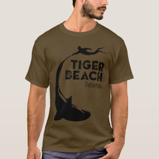 Tauchender Tigerstrand Bahamas T-Shirt