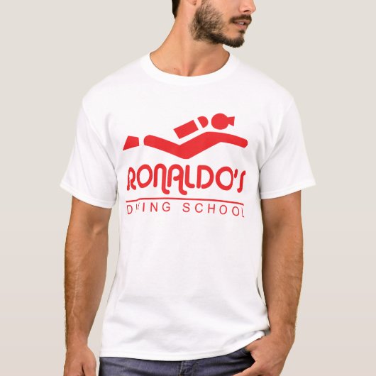 Tauchendes Rot T-Shirt (Vorderseite)