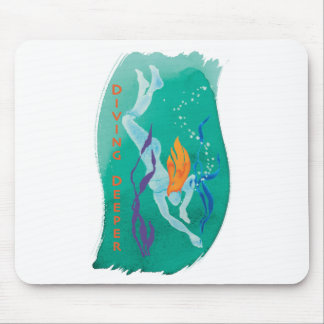 Tauchendes tieferes mousepad