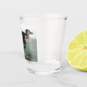 Tauchente-Schussglas Schnapsglas (Rechts)