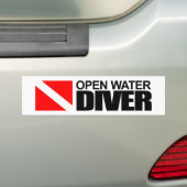 Taucher Autoaufkleber (Auf Auto)