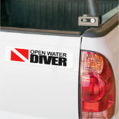 Taucher Autoaufkleber (Auf Lkw)