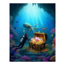 Taucher entdeckt bewachten Schatz