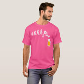 Taucher Evolution Bier Tauchen Tiefseetauchen T-Shirt (Vorne ganz)