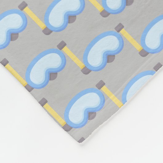 Taucher Fleecedecke (Ecke)