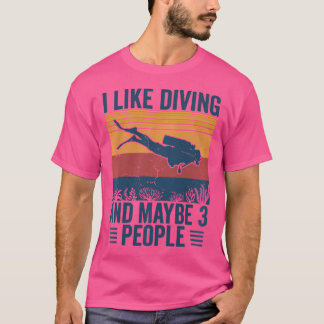 Taucher Funny Scuba Diving T-Shirt