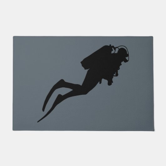 Taucher Fußmatte (Vorderseite)