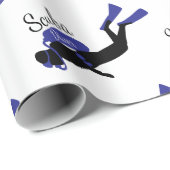 Taucher Geschenkpapier (Rolleneckpunkt)