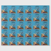 Taucher Geschenkpapier (Flach)