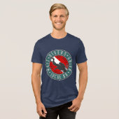Taucher-Gewerkschaft Tri-Blend Shirt (Vorderseite voll)