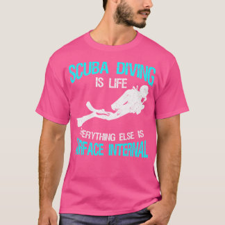 Taucher in Not Lustiger Taucher Tauchgang T-Shirt