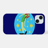 Taucher iPhone 15 Hülle (Rückseite (Horizontal))