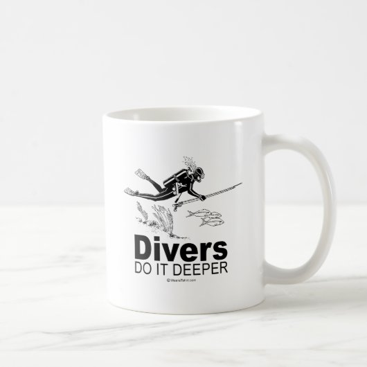 Taucher Kaffeetasse (Rechts)