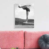 Taucher Leinwanddruck (Insitu (Wohnzimmer))