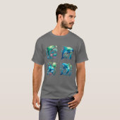 Taucher- oder Schnorchelwal T-Shirt (Vorne ganz)