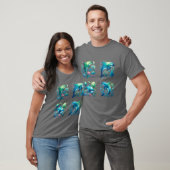Taucher- oder Schnorchelwal T-Shirt (Unisex)