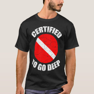Taucher oder Tauchlehrer T-Shirt