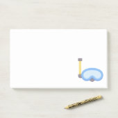 Taucher Post-it Klebezettel (Auf Schreibtisch)