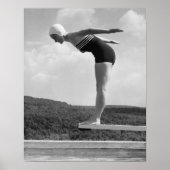 Taucher Poster (Vorne)