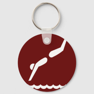 Taucher Schlüsselanhänger