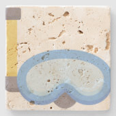 Taucher Steinuntersetzer (Vorderseite)