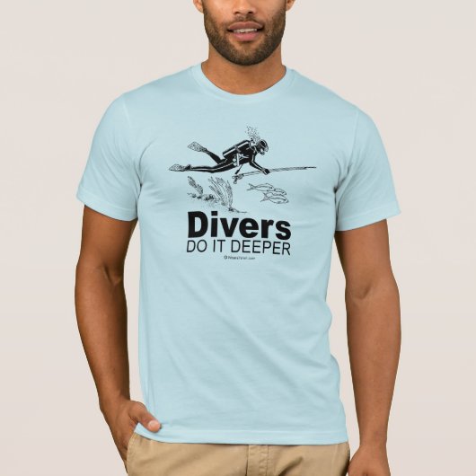 Taucher T-Shirt (Vorderseite)