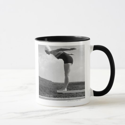 Taucher Tasse (Rechts)