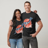 Taucher Tauchen Retro T-Shirt (Unisex)