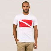 Taucher tun es tiefer T-Shirt (Vorne ganz)