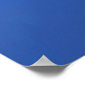 Taucher und Batfish Poster (Ecke)