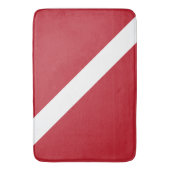 Taucher-unten Bad-Matte Badematte (Vorderseite Vertikal)