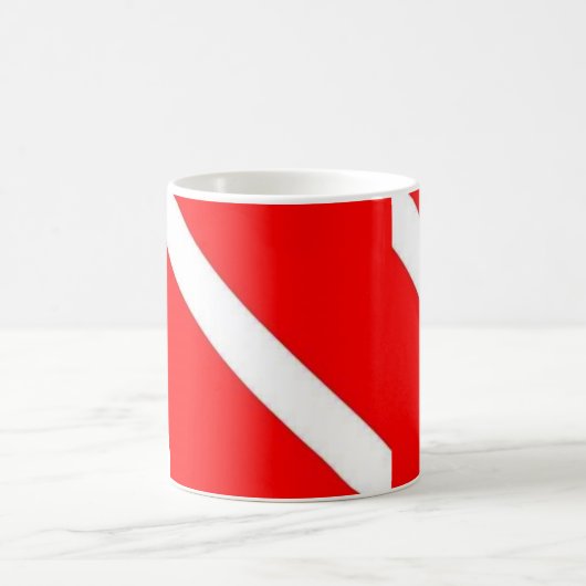 TAUCHER-UNTEN KAFFEETASSE (Mittel)