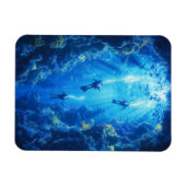 Taucher, Unterwasserwelt Magnet (Horizontal)