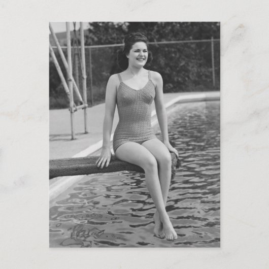 Taucherboard Postkarte (Vorderseite)