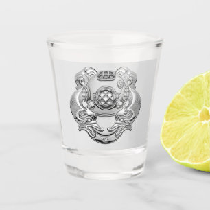 Taucherbrille der ersten Klasse Schnapsglas