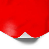Taucherflagge Poster (Ecke)