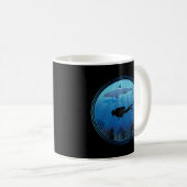 Taucherhai Kaffeetasse (VorderseiteRechts)