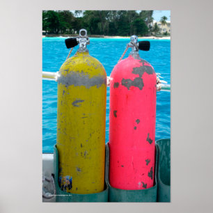 Taucherlungen Poster