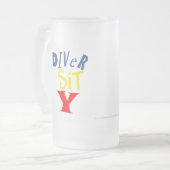 Tauchersitz Y Mattierte Tasse (Vorderseite Links)