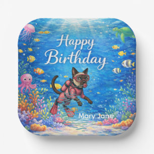 Tauchertaucher Alles Gute zum Geburtstag unter Was Pappteller
