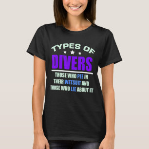 Tauchertypen Aqua Pun Snorkeling T-Shirt