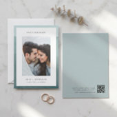 Tauchfarbgrenze Foto Hochzeit Save The Date