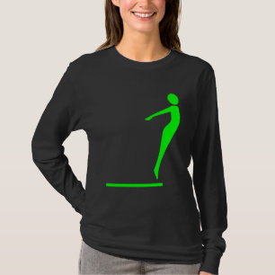 Tauchfigur: Grün T-Shirt
