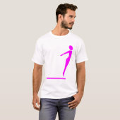 Tauchfigur - Magenta T-Shirt (Vorne ganz)