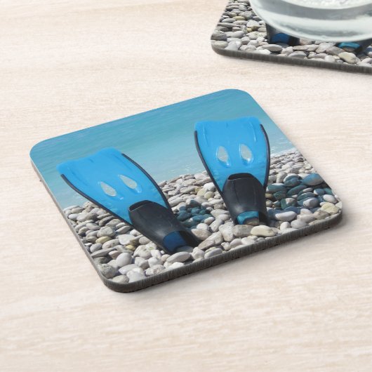 Tauchfinen Cork Untersetzer (Linke Seite)